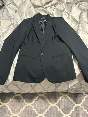 Apt. 9 Black Single-Button Tailored Blazer